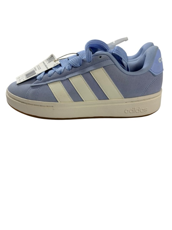 adidas Shoes - Adidas Grand Court Alpha 0 NWT Blue Suede Sneakers Women’s Size 8.5 Casual Shoes